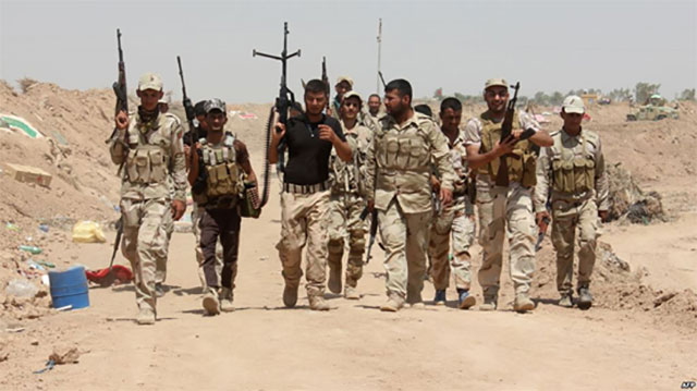 مقاتلين من الحشد الشعبي / العراق مقاتلين من الحشد الشعبي / العراق